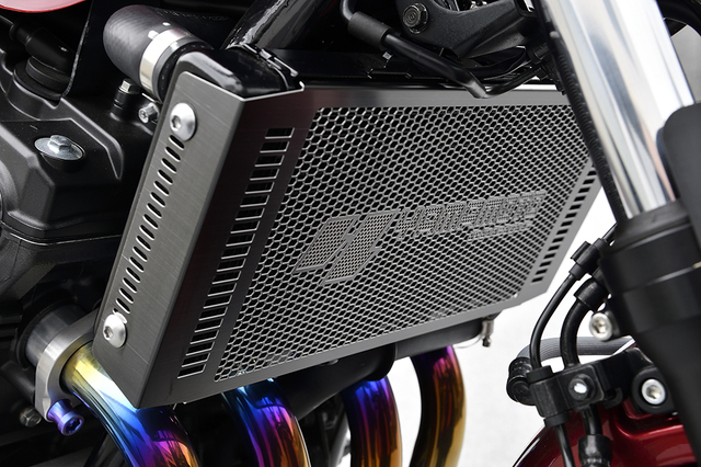 18~CB400SF Revo ラジエターコアガード