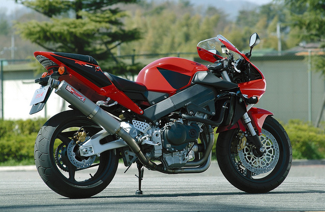 CBR954RR TI4-2-1 UP-TYPE チタン | spec-A | ヤマモトレーシング